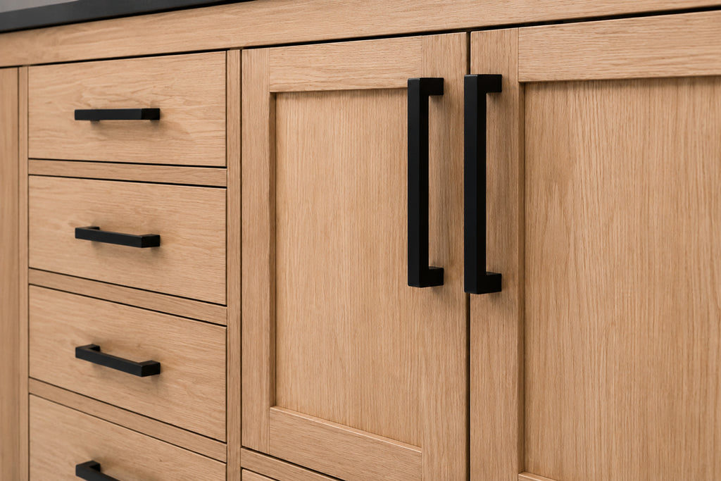 Ashley Bathroom Cabinet - Natural Oak 48" - 3