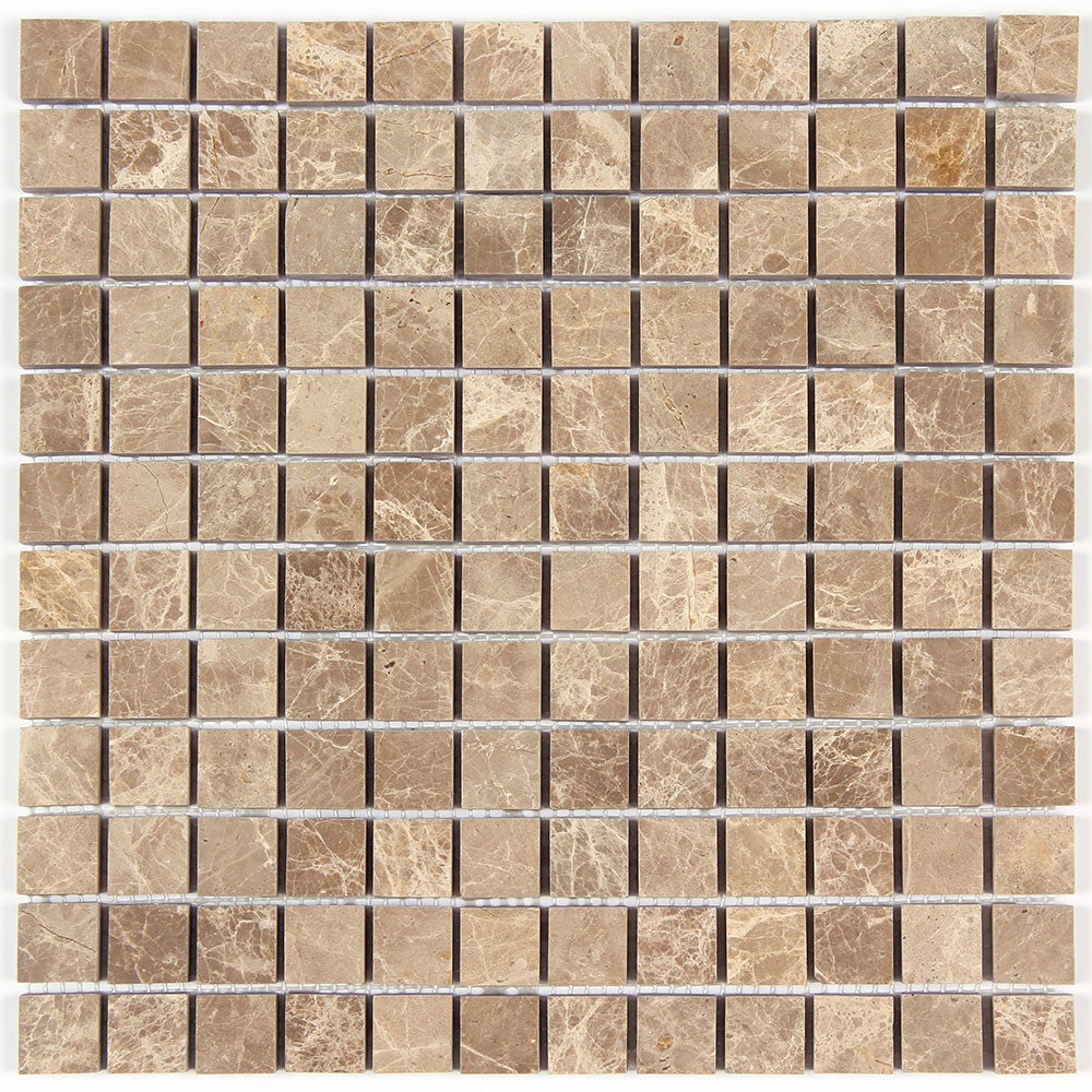 #1 Square 12'' Polished Marble Mosaic Tiles | VanitySale