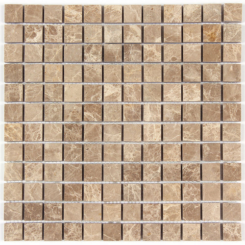 #1 Square 12'' Polished Marble Mosaic Tiles | VanitySale