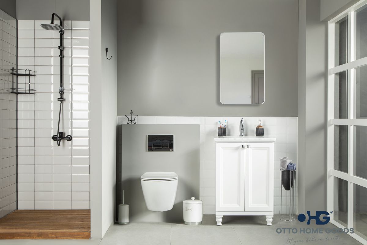 Isabel Bathroom Cabinet - White 24"