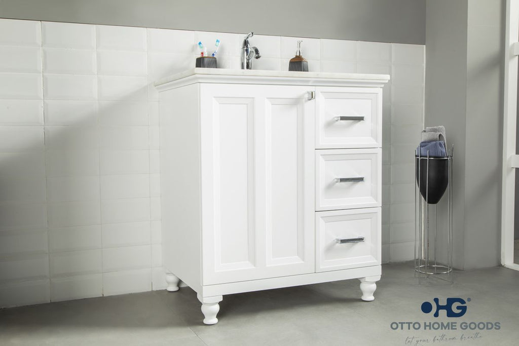 Isabel Bathroom Cabinet - White 30" - 2