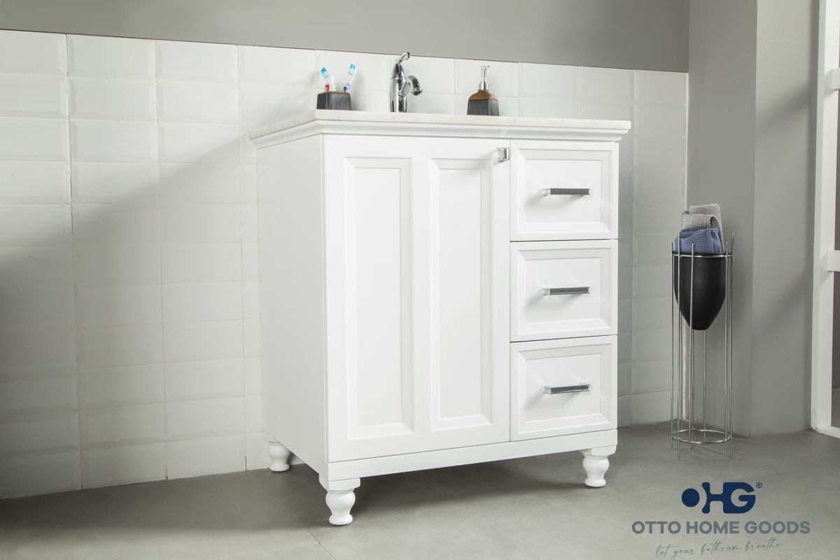 Isabel Bathroom Cabinet - White 30" - 2