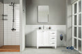 Isabel Bathroom Cabinet - White 36"