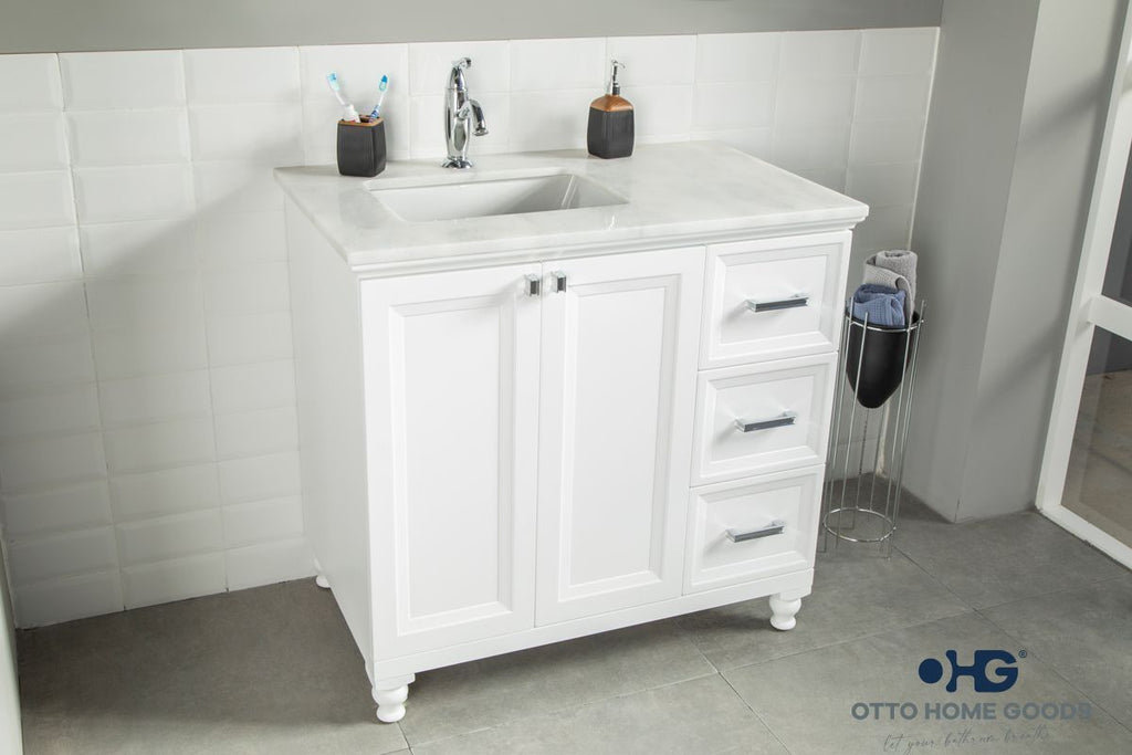 Isabel Bathroom Cabinet - White 36" - 2