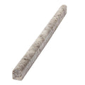 Light Travertine Pencil Moulding Filled&honed 3/4 inch x 12 inch