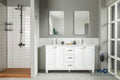 Isabel Bathroom Cabinet - White 60"