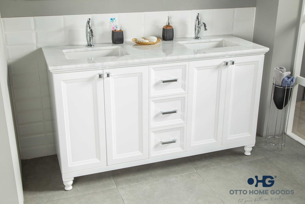 Isabel Bathroom Cabinet - White 60" - 2