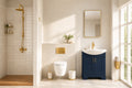 Luna Bathroom Cabinet - Navy Blue 26"
