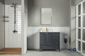 Paloma Bathroom Cabinet - Dark Gray 36"