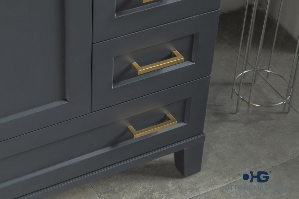 Paloma Bathroom Cabinet - Dark Gray 36" - 2