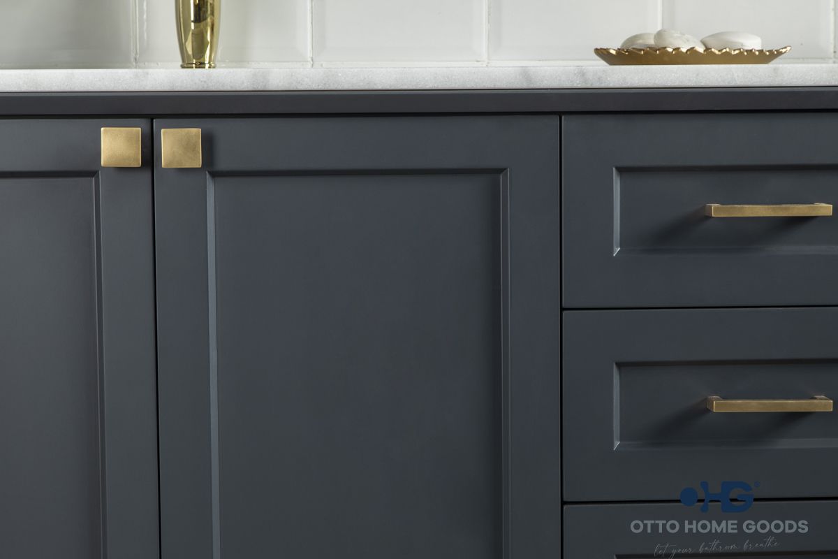 Paloma Bathroom Cabinet - Dark Gray 72" - 4