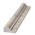 Light Travertine Chair Rail Moulding Filled&honed Natural Stone 2...
