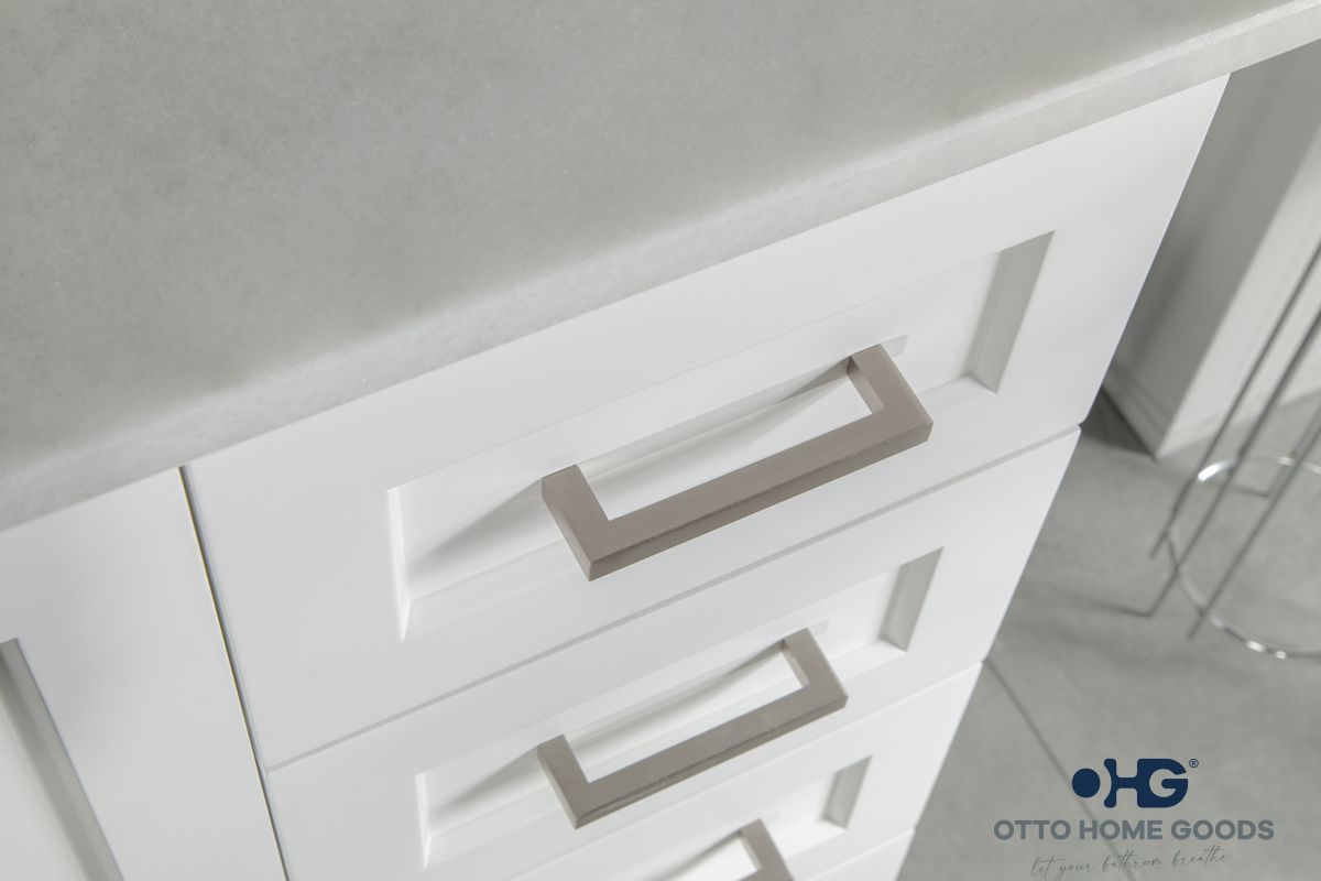 Paloma Bathroom Cabinet - White 42" - 5