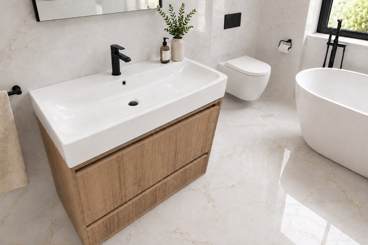 Romina Bathroom Cabinet - Messina 39" - 2