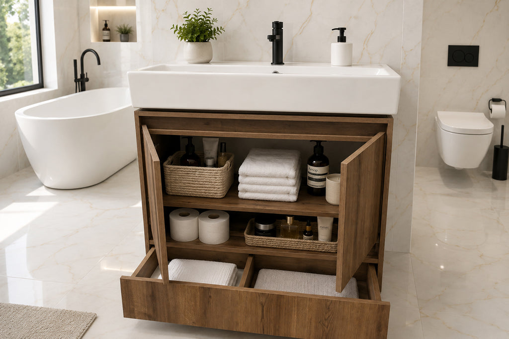 Romina Bathroom Cabinet - Messina 39" - 4