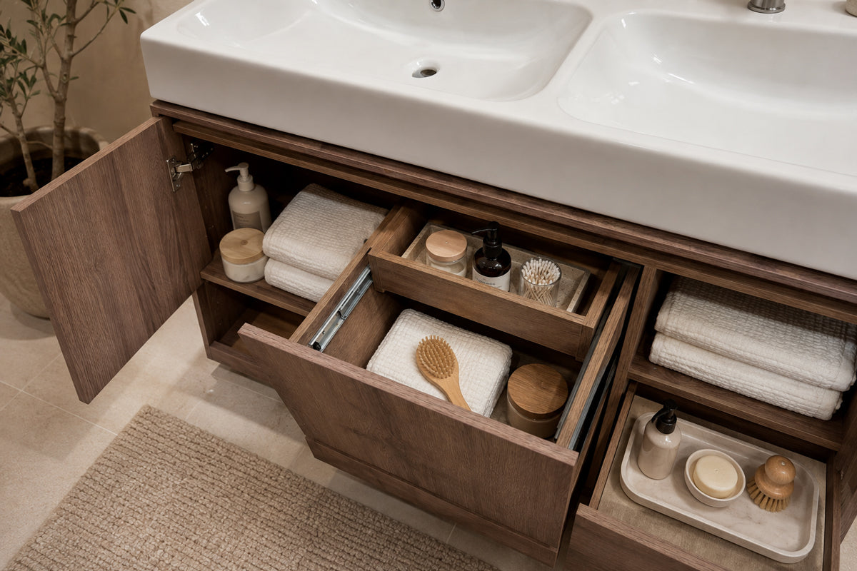Romina Bathroom Cabinet - Messina 60" - 3
