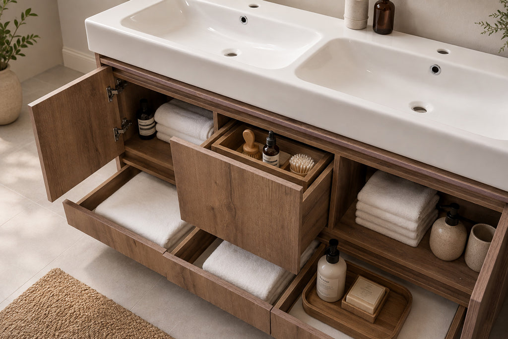 Romina Bathroom Cabinet - Messina 60" - 4