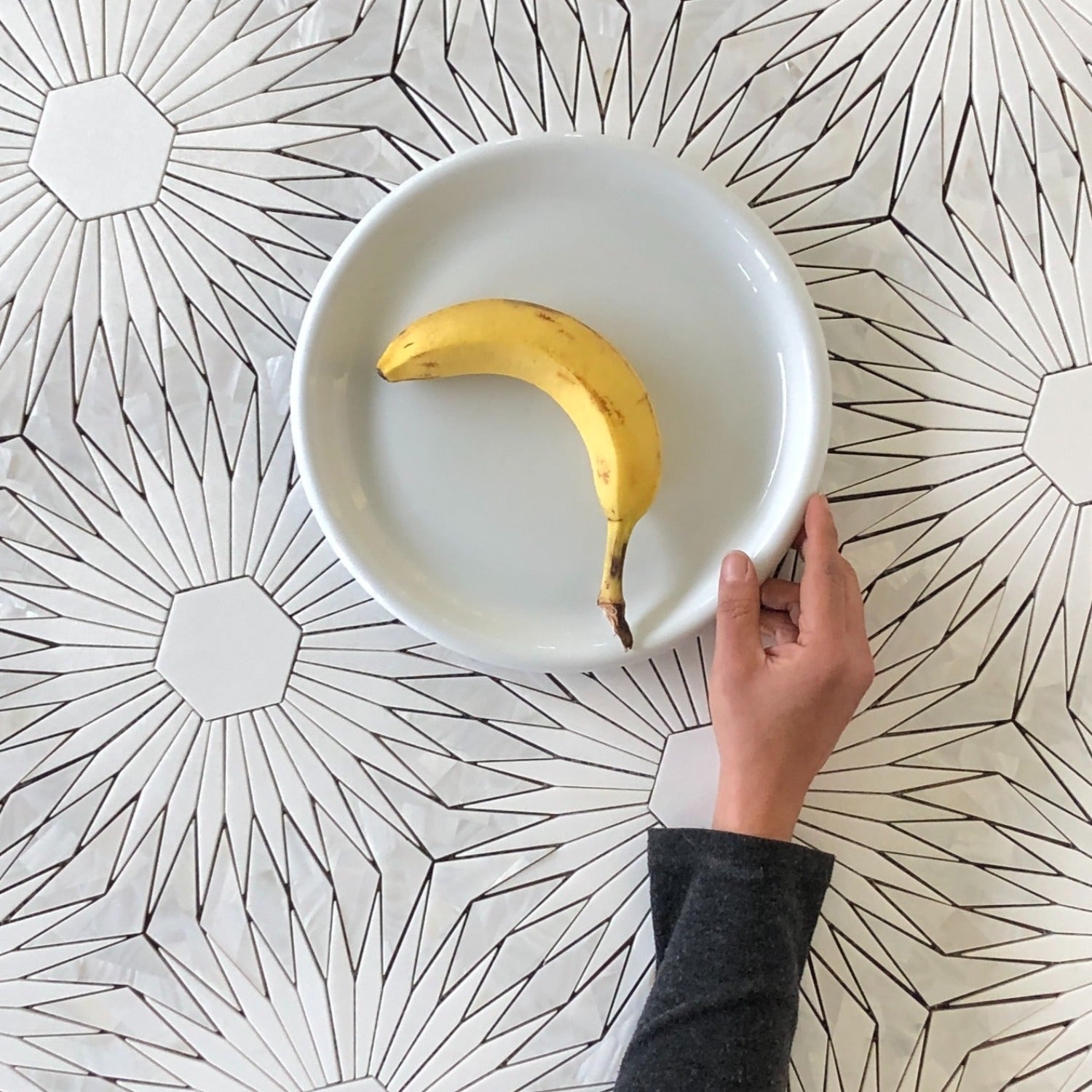 Custom WaterJet Marble Mosaic Tiles Design | VanitySale
