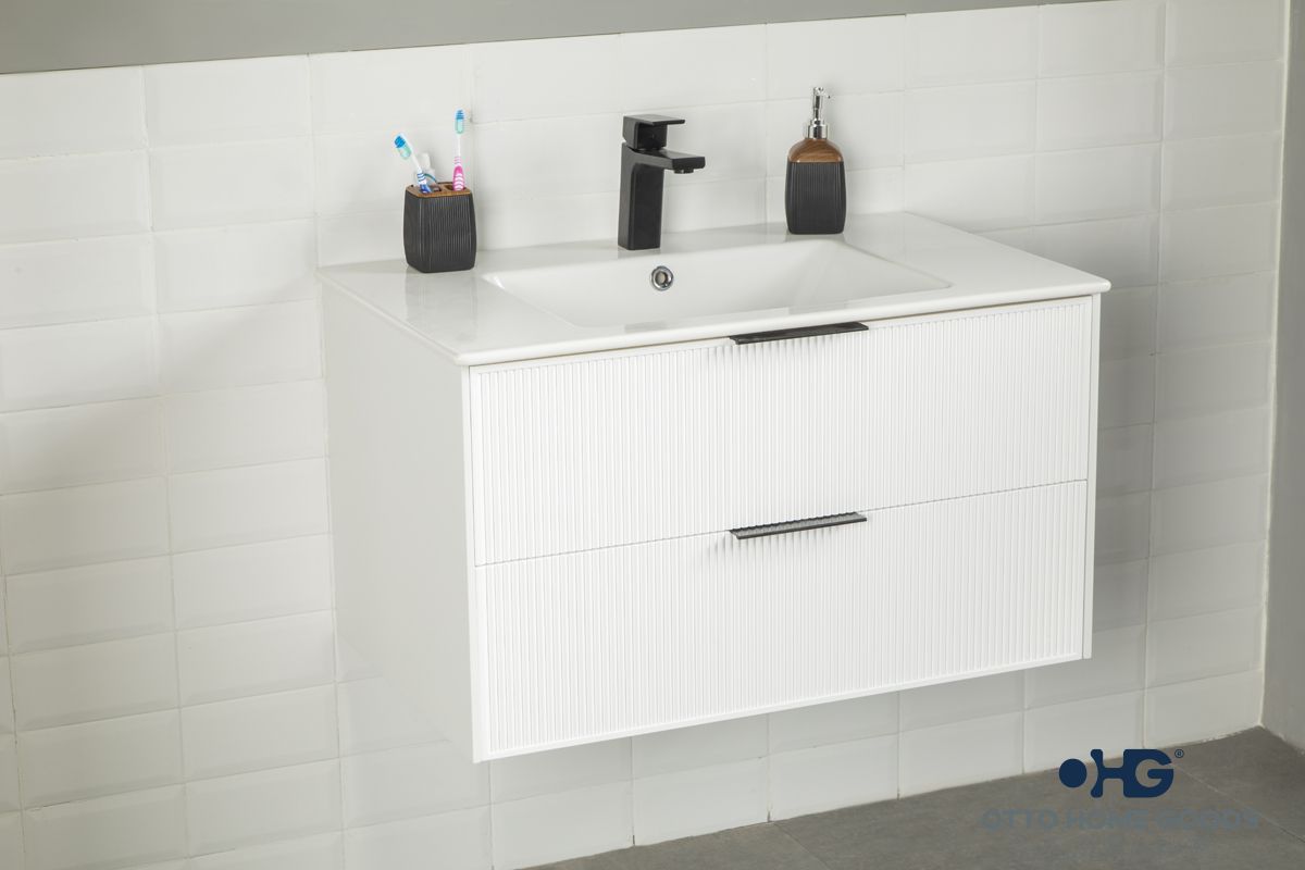Sorrento Bathroom Cabinet - White 24" - 2