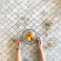 #1 WaterJet Mosaic Polished Marble Tile | VanitySale