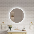 Led Light Round Mirror for Bathroom Vanity | Vanity Sale