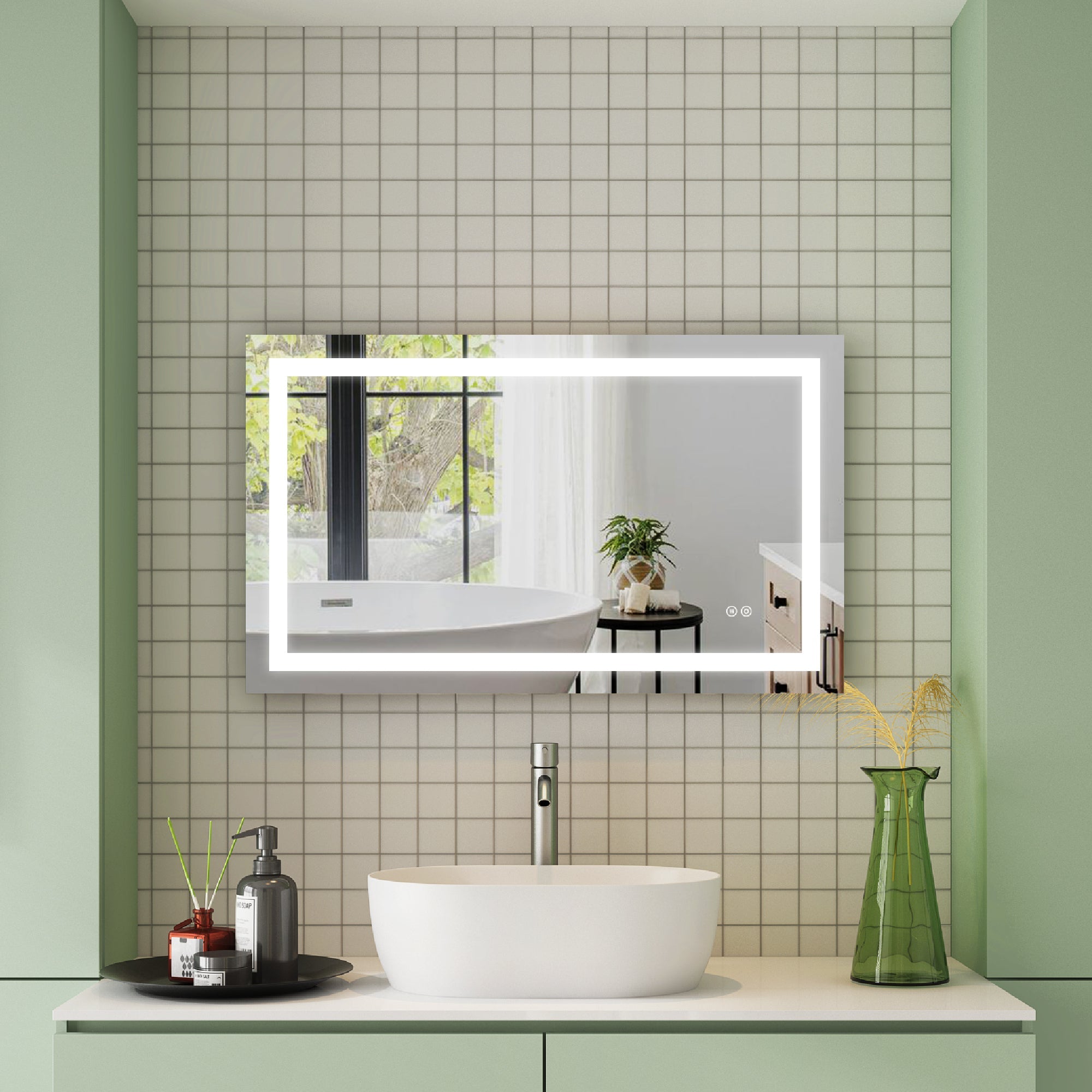 Led Rectangle Mirrors - Best Bath Mirrors | VanitySale