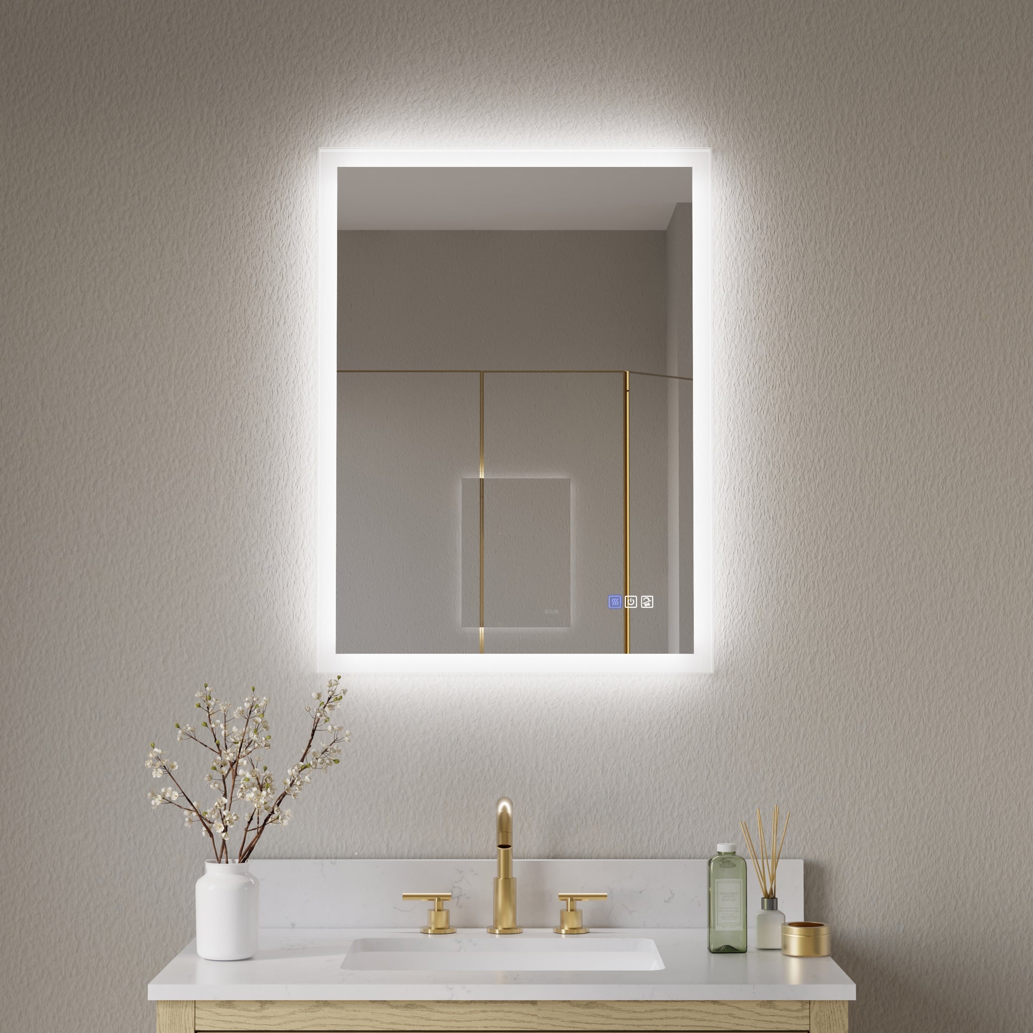 Line Shaped Led Mirrors - Best Selling Rectangle Led Mirrors | Va...