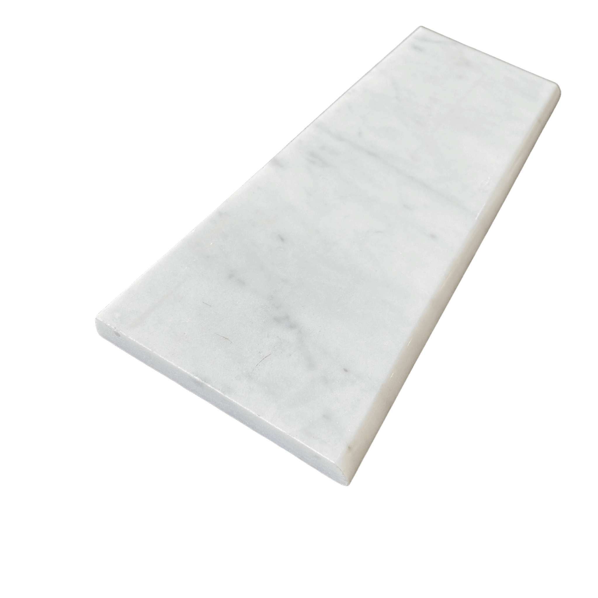 Imperial Carrara Corner Shelves Polished Marble | VanitySale