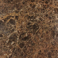 Dark Emperador Marble Tile Polished Natural Stone 3'' x 6''