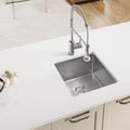 17'' Quality Stainless Steel Single Bowl Sink | VanitySale